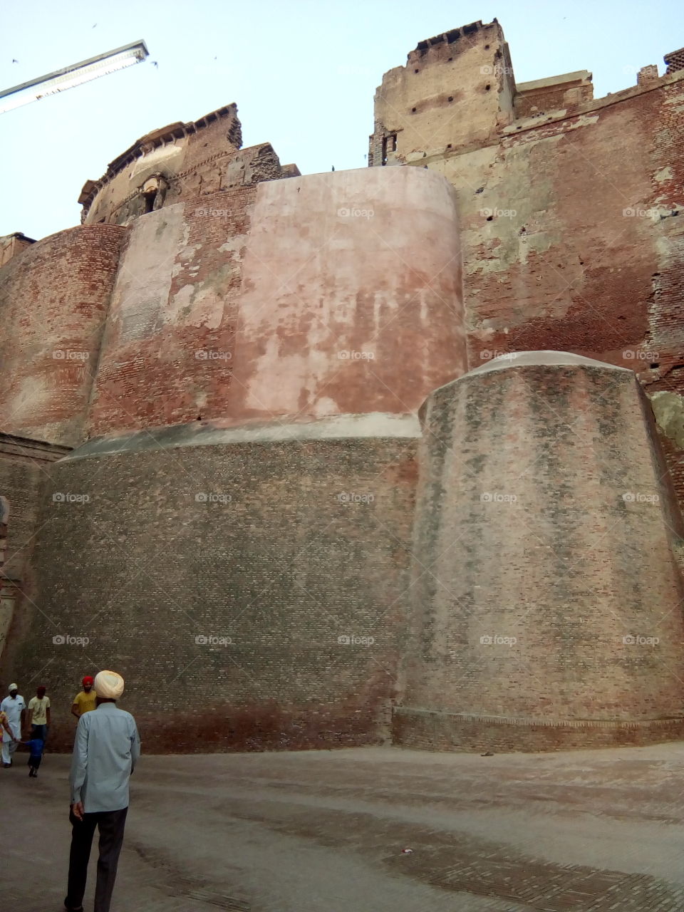 an ancient fort of Bathinda city- a monument protected by Govt Of India.