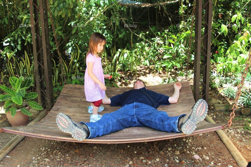 Child, Wood, Relaxation, Tree, People