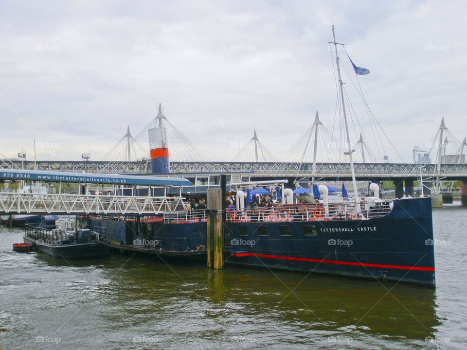 THE TATTERSHALL CASTLE BOAT LONDON, ENGLAND