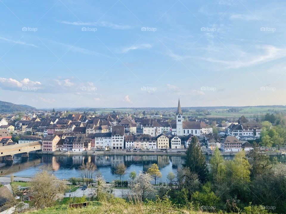 View from Germany towards Schwitzerland 