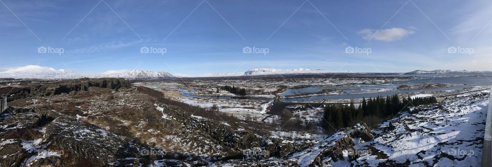 Panorama of Iceland 