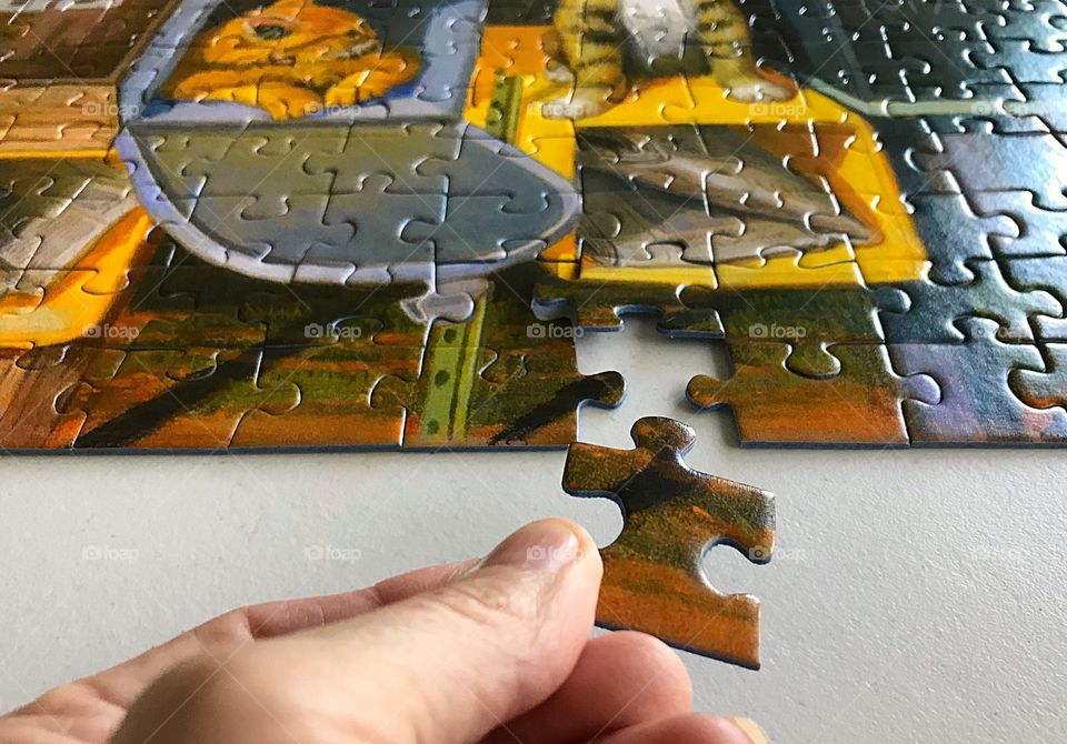 A piece of the puzzle.