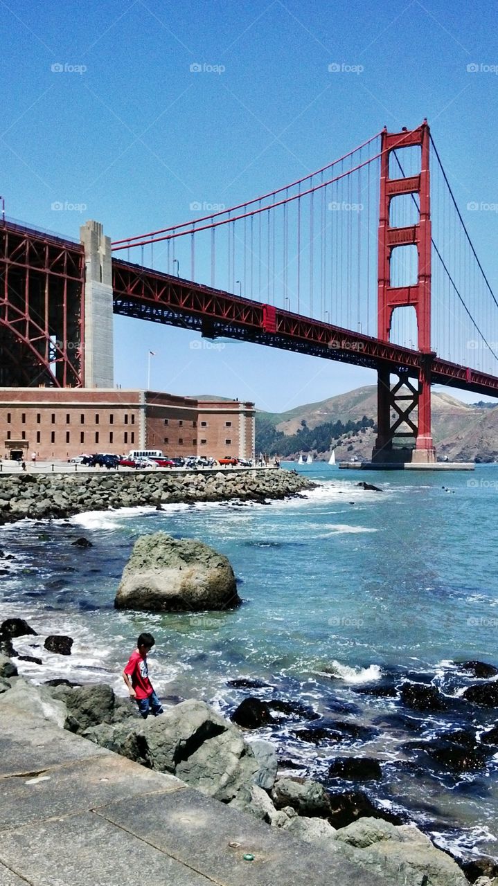 San Francisco. Golden Gate Bridge 