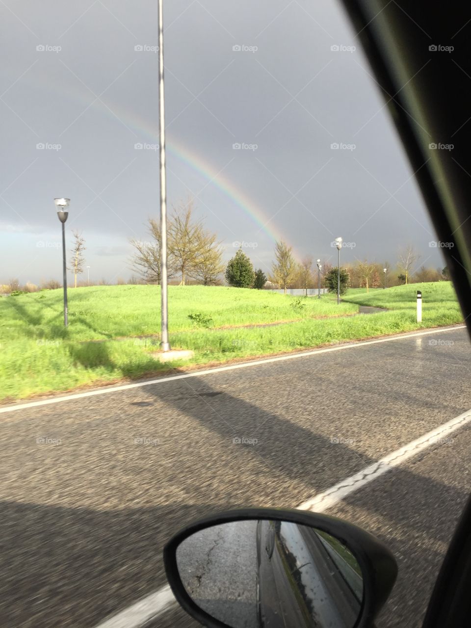 Rainbow from the street 