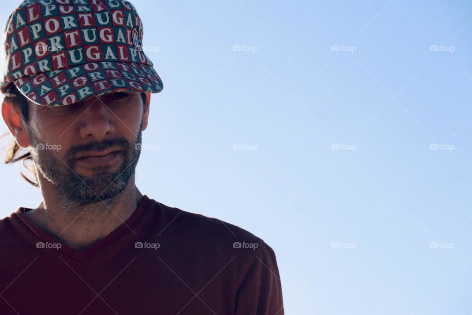 Man with beard and mustache 