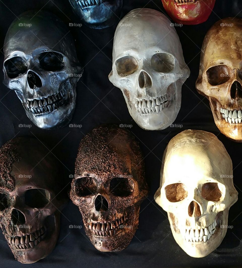 Handmade Skulls by holyt