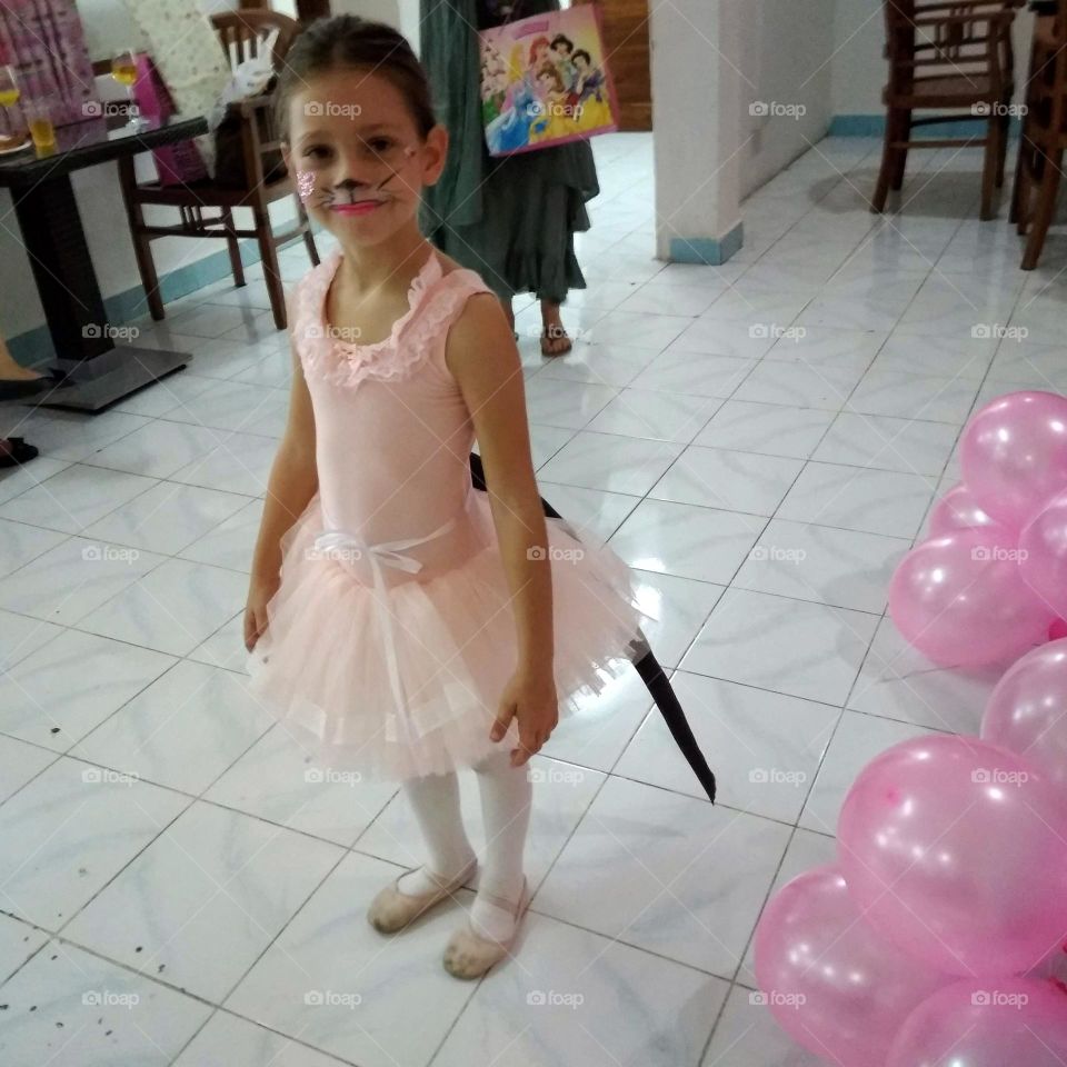Girl as Angelina ballerina