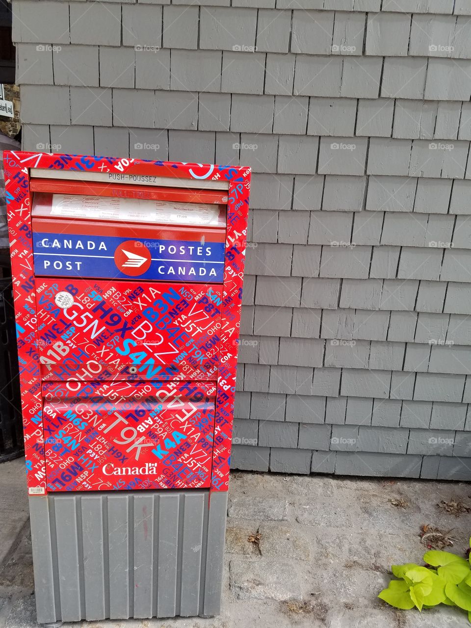 Mailbox in Canada