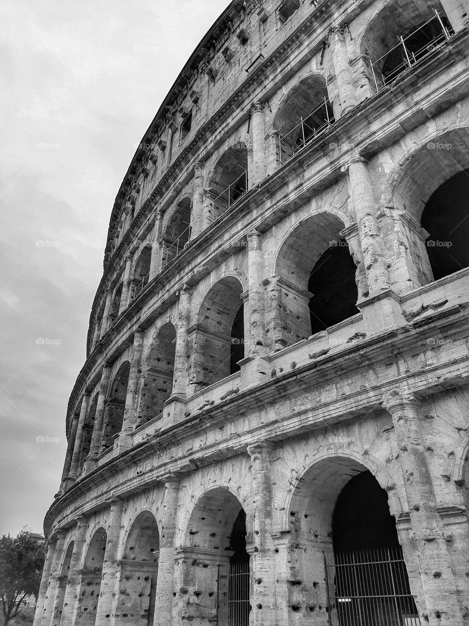 Colosseum, details of architecture
 