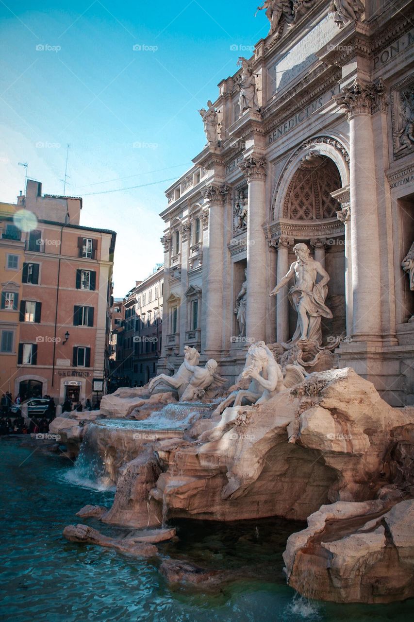 Fonte De Trevi Roma