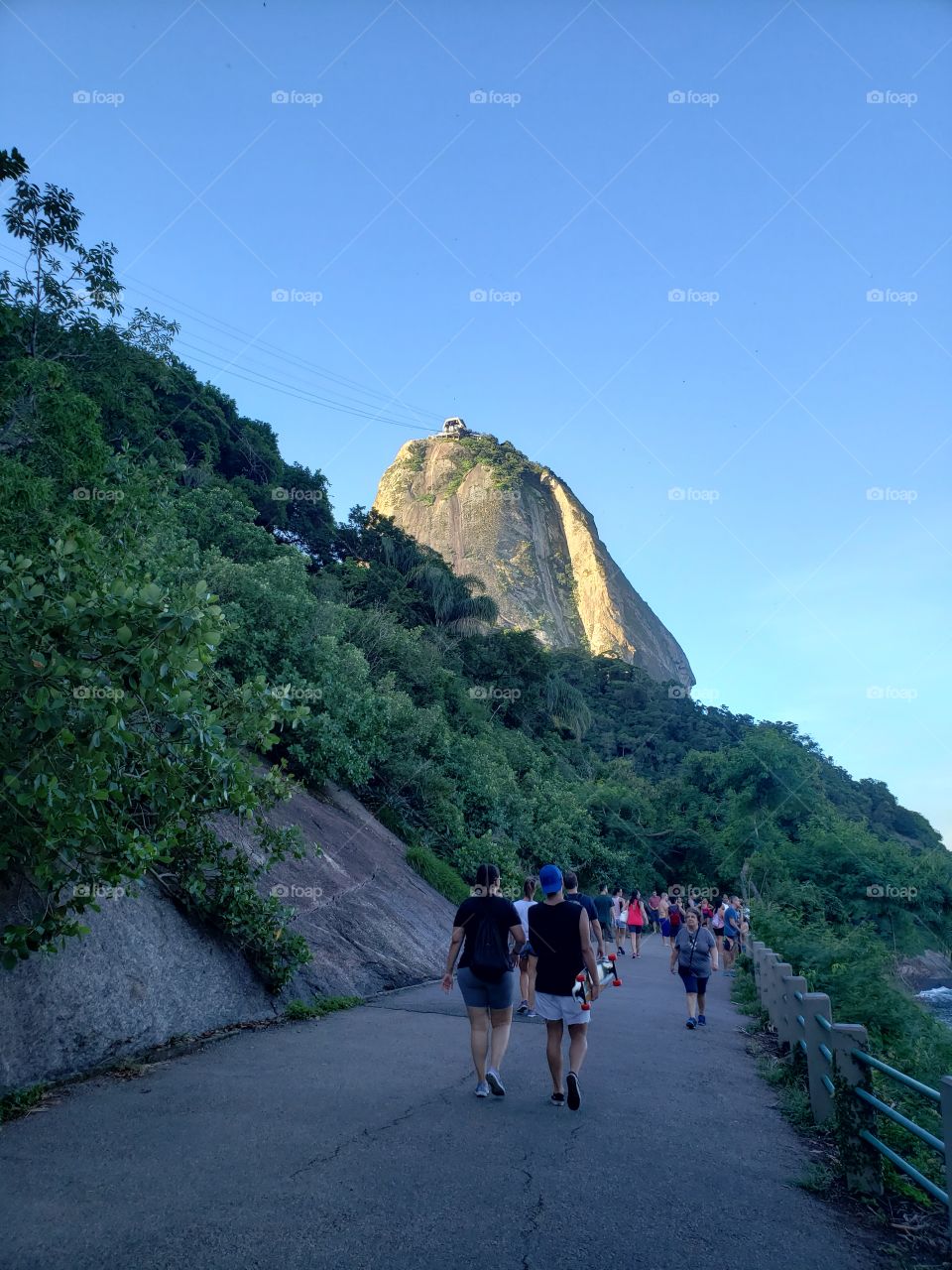 Trilha da Pedra da Urca, Rio de Janeiro, Brasil.