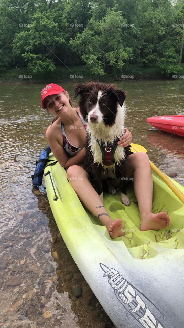 Being an adventure dog is hard work! Do you know how many fish I had to fight off to protect my mamma!! I love kayaking with her because I always come home EXHAUSTED