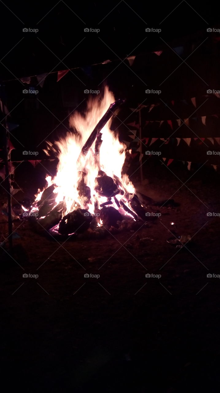 Flame, Bonfire, Hot, Fireplace, Campfire