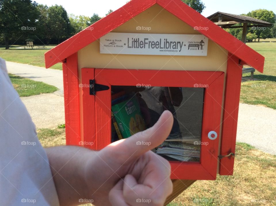 To the little library 