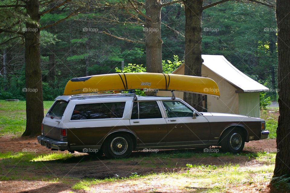 Clark Griswold Goes Camping