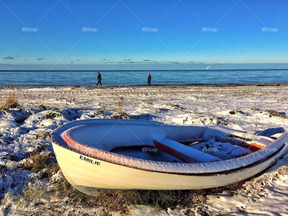 Boat on Winterland