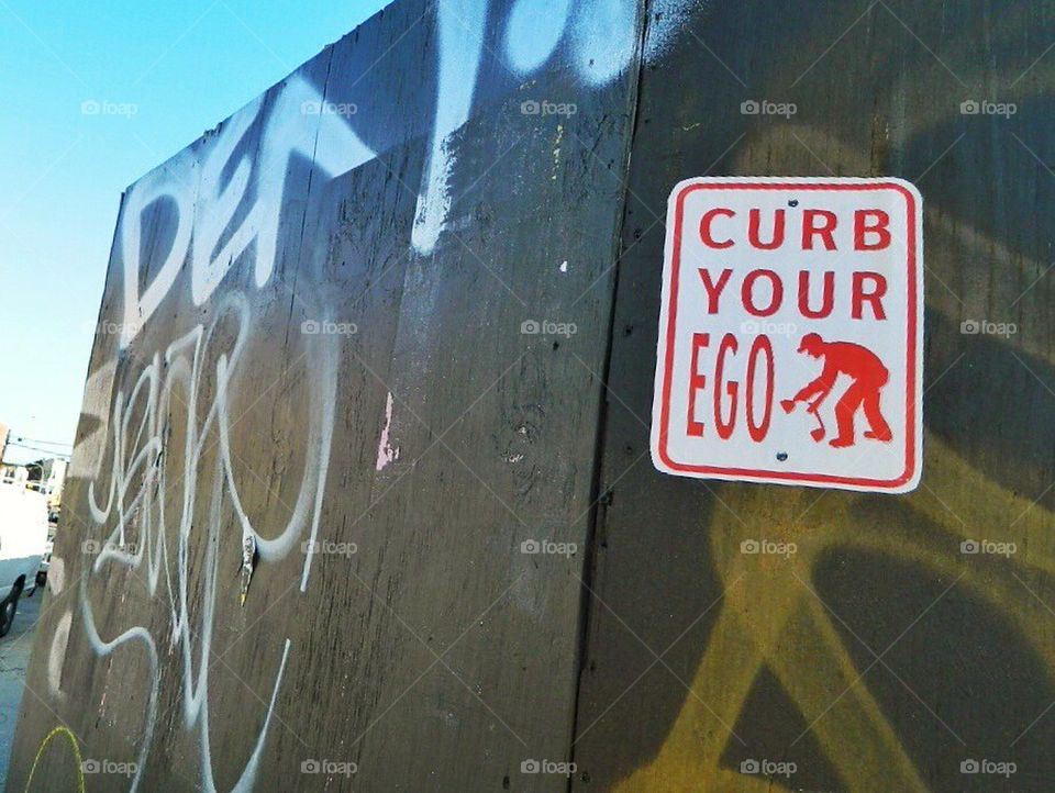 Curb you ego