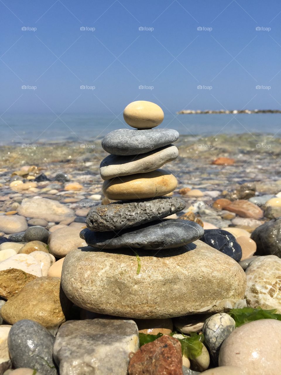 Zen stones composition 