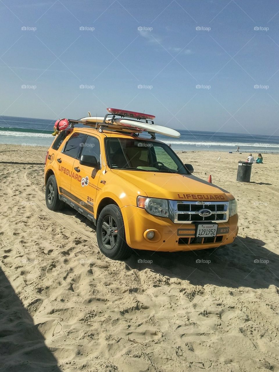 Beach Rescue Vehicle