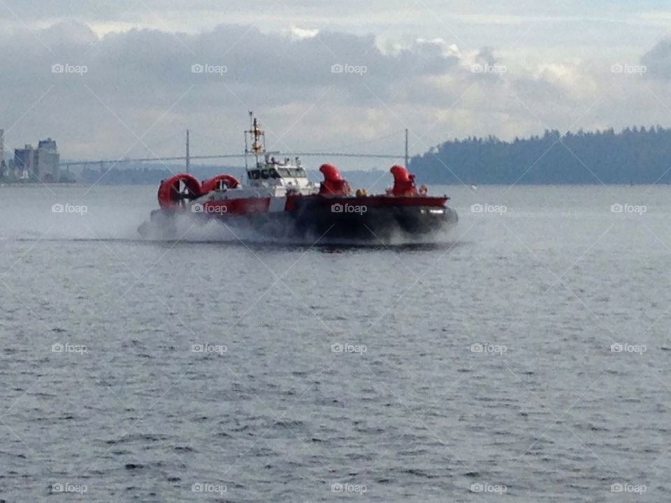 Coast Guard Hovercraft