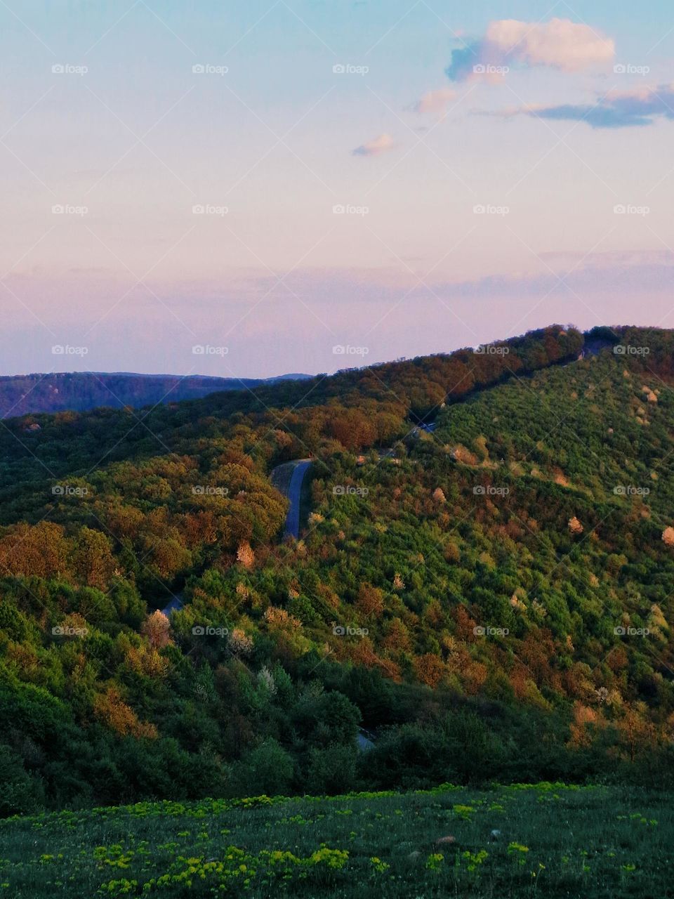 above Zarand mountains