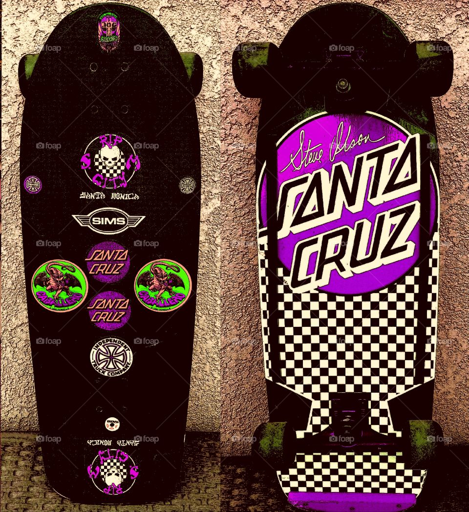Purple Santa Cruz