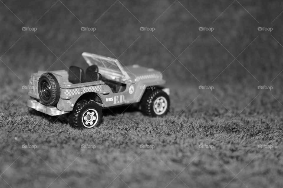 black and white jeep