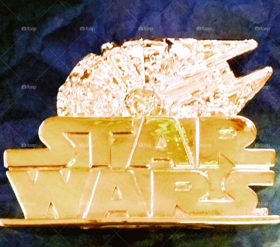 Star Wars Gold Space-Ship