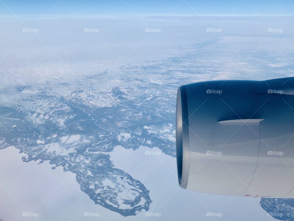 A river runs through it