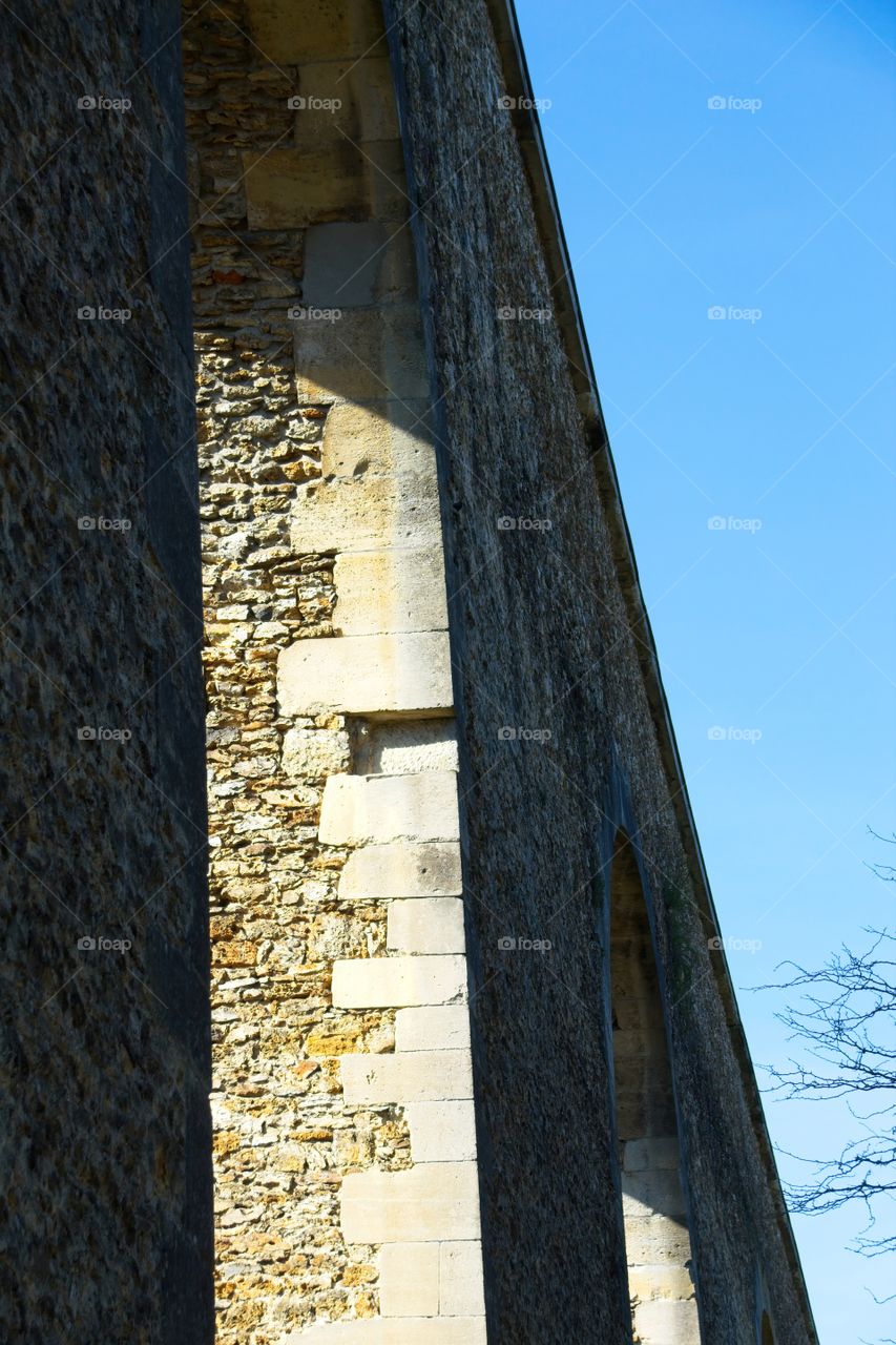 old building in the autumn