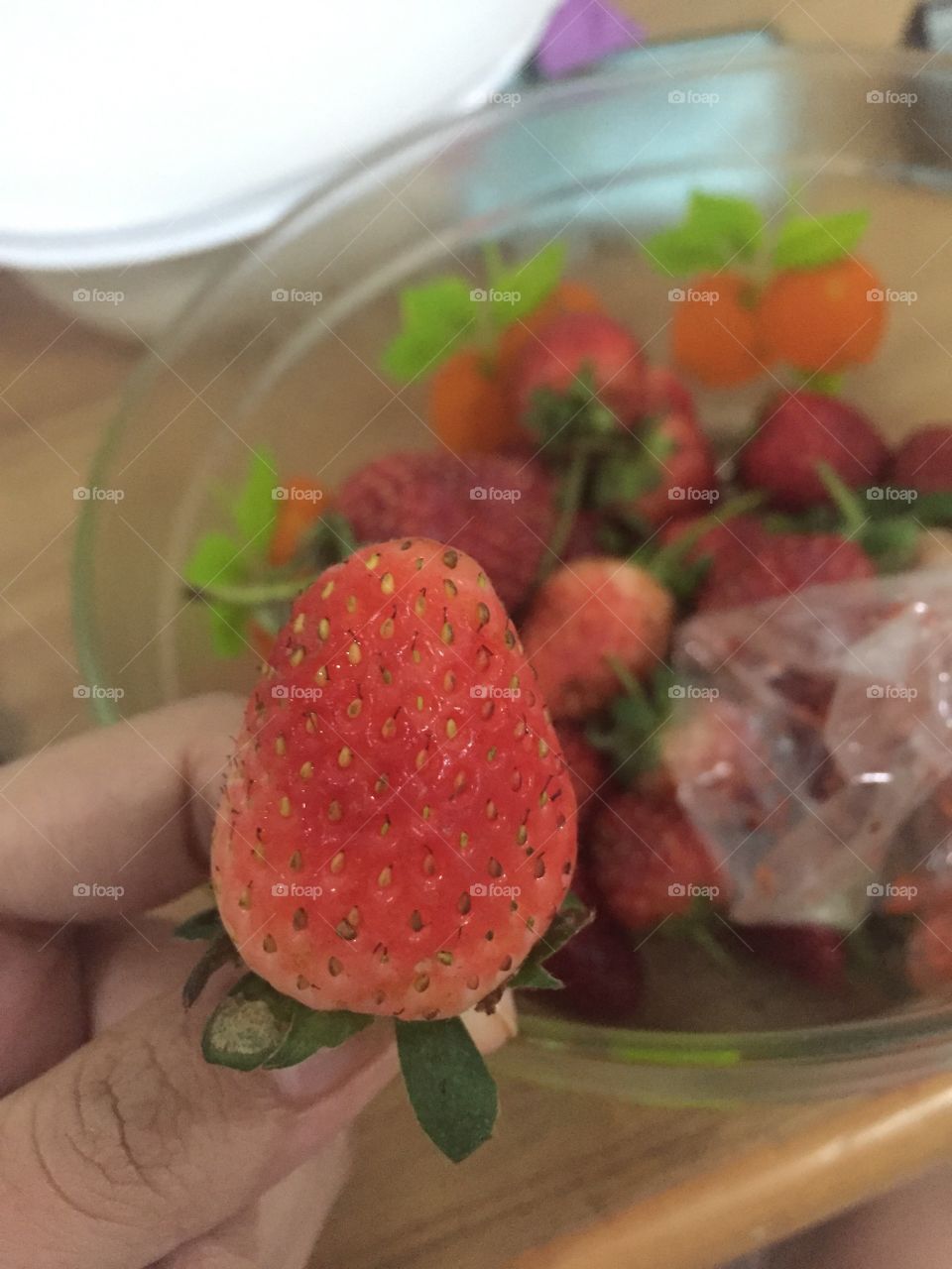 Strawberries
