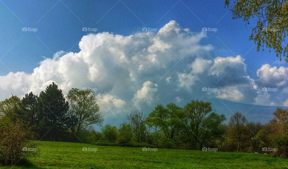 Spring clouds