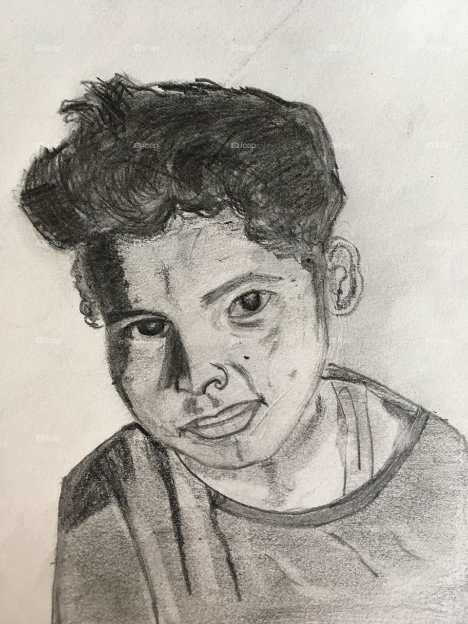 Sketch of a boy 