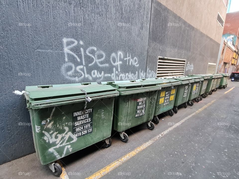 Melbourne CBD Australia Graffiti artwork