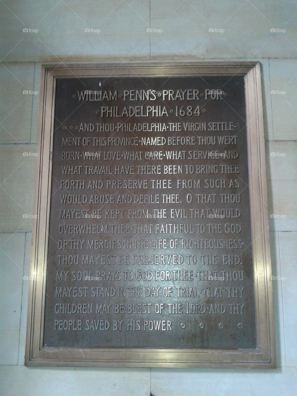 William Penn's Prayer