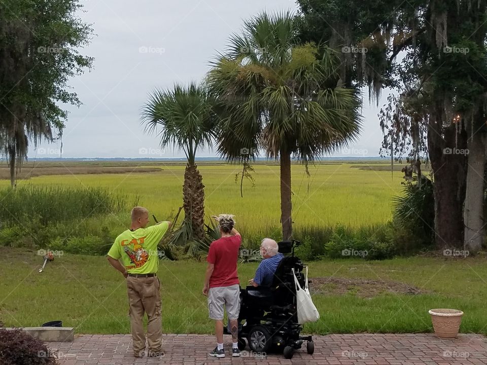 Discussing the Marshlands