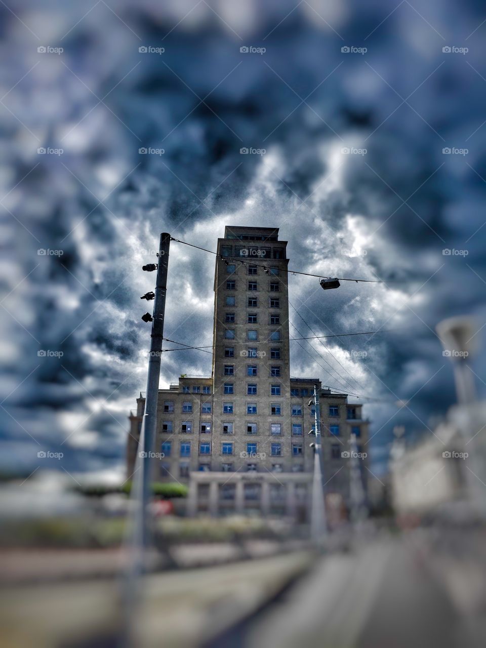 Lausanne tour Bel Air 