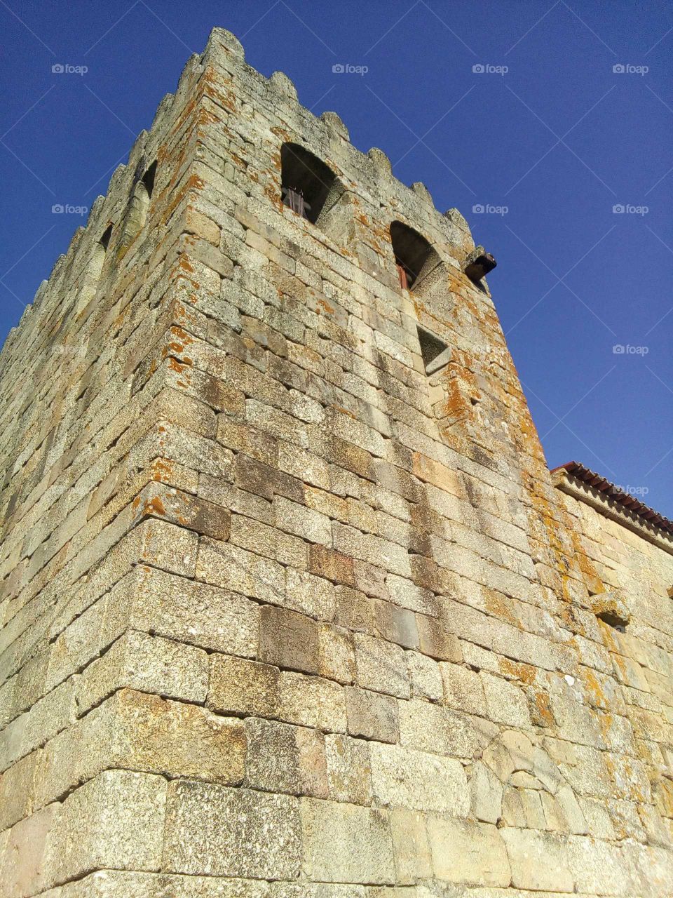 Torre do Mosteiro de Carquere em Resende Viseu Portugal