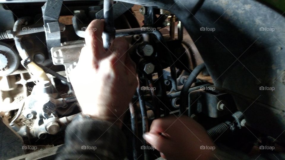 fixing the equipment