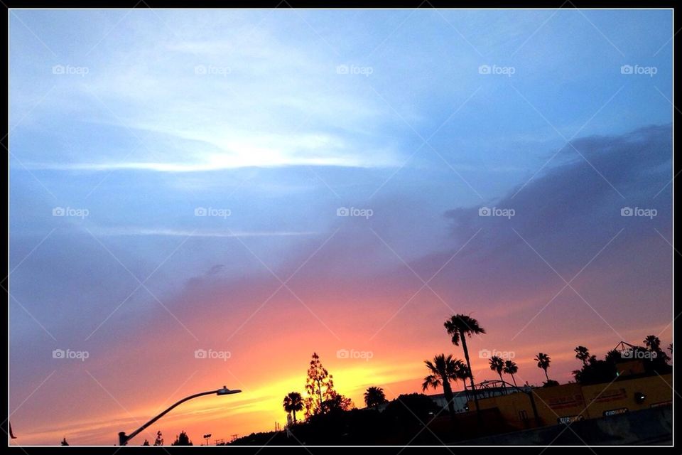 Sunset in Malibu