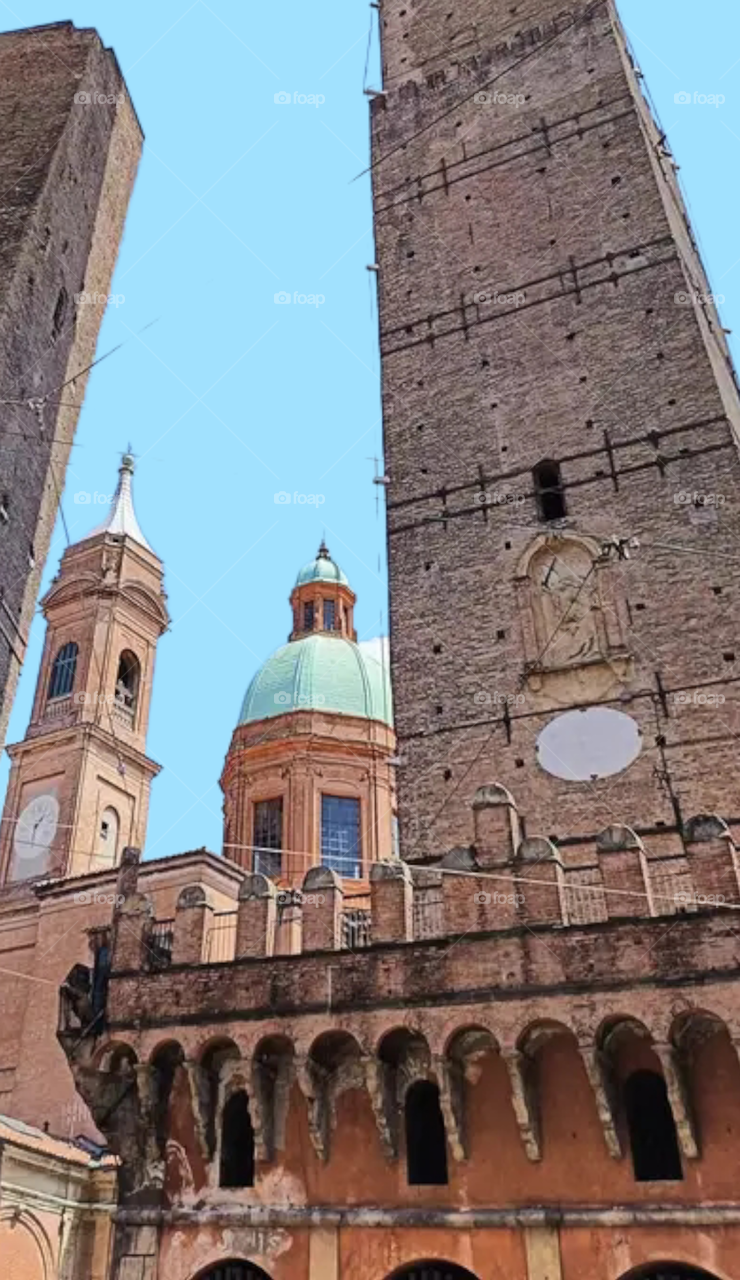 Nice medieval  buildings