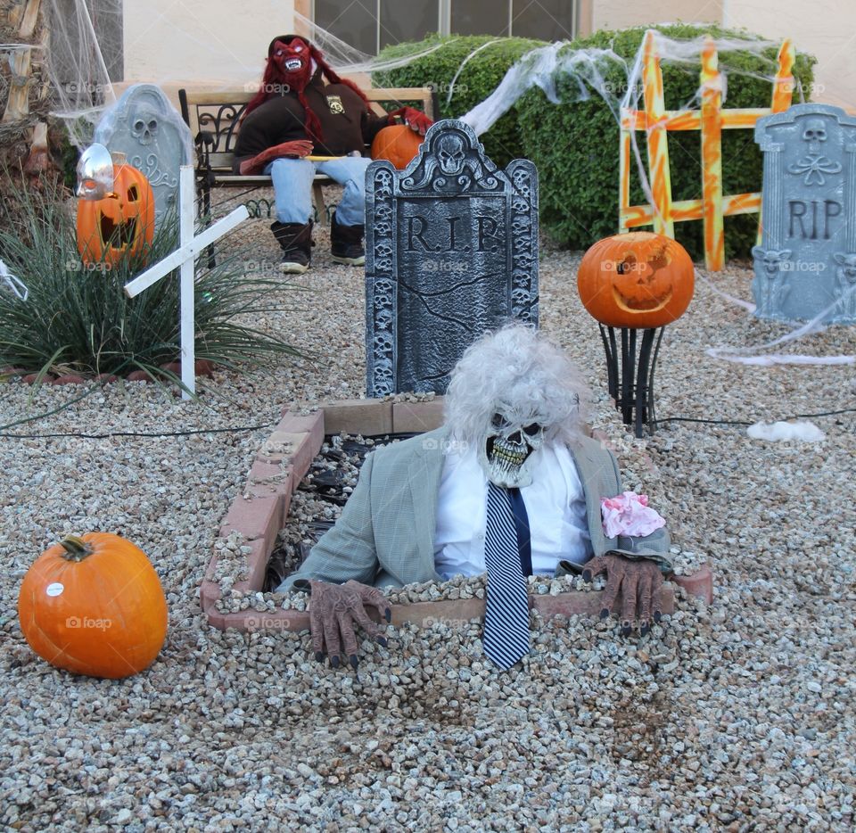 Climbing out of the grave 