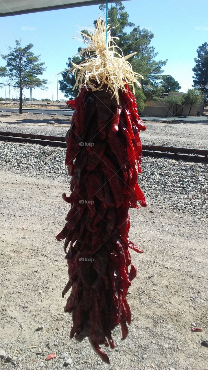 Drying chile