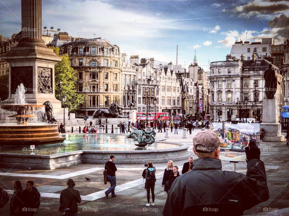 London’s Trafalgar Square