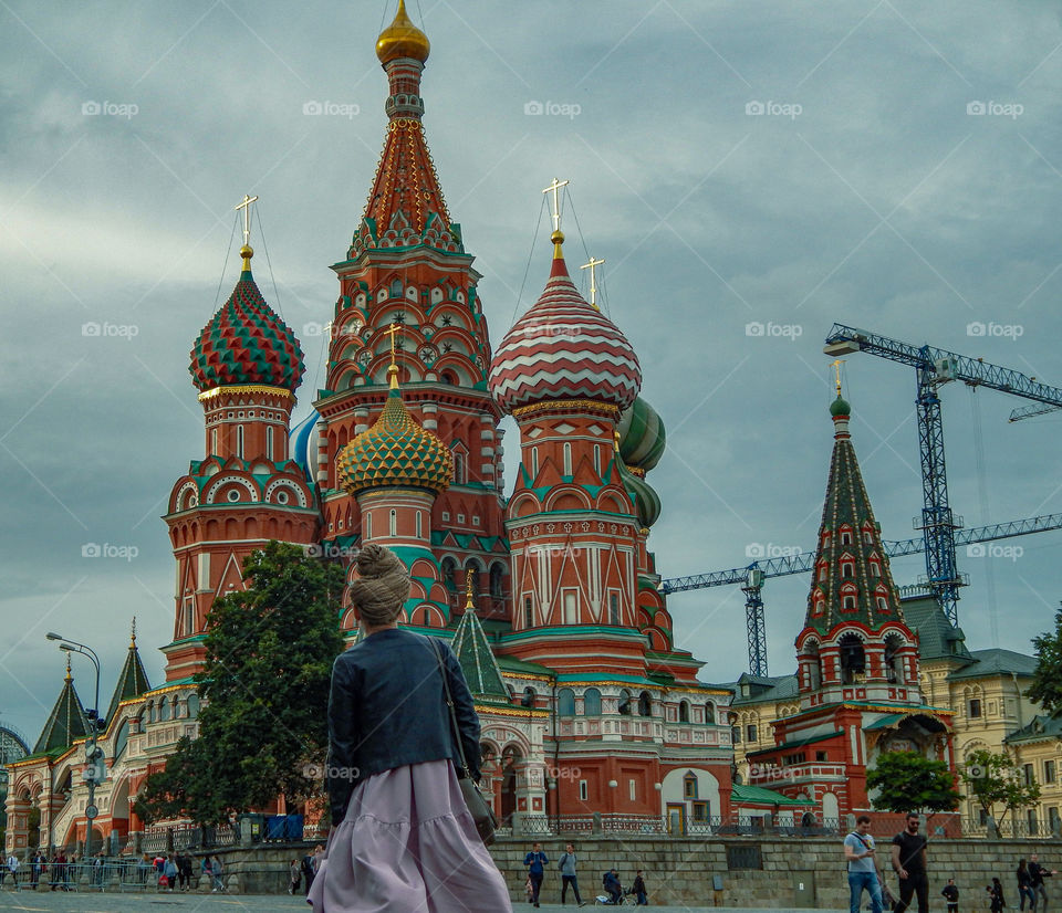 St. Basil's Cathedral in Moscow