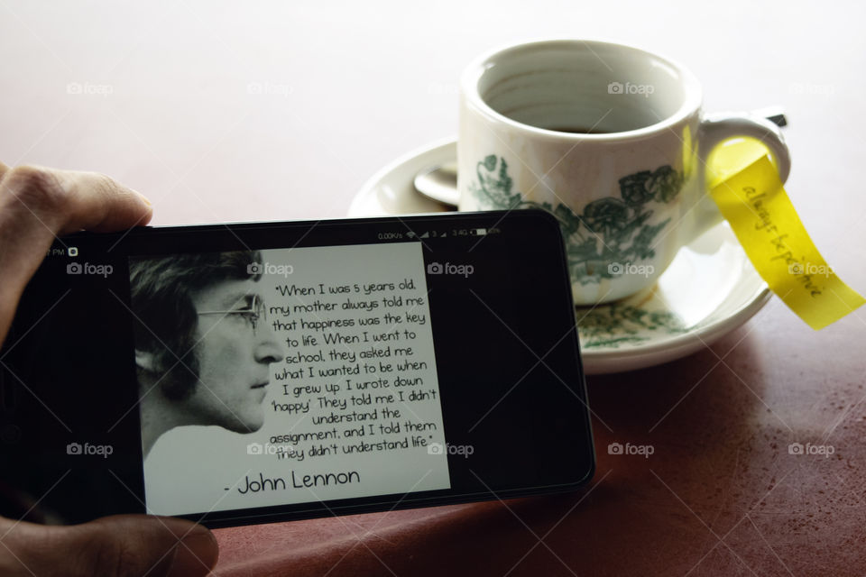 Quotes at coffee time