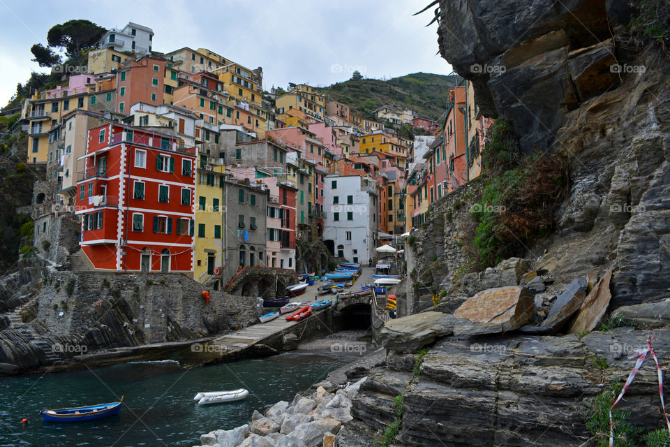 Cinqueterre village