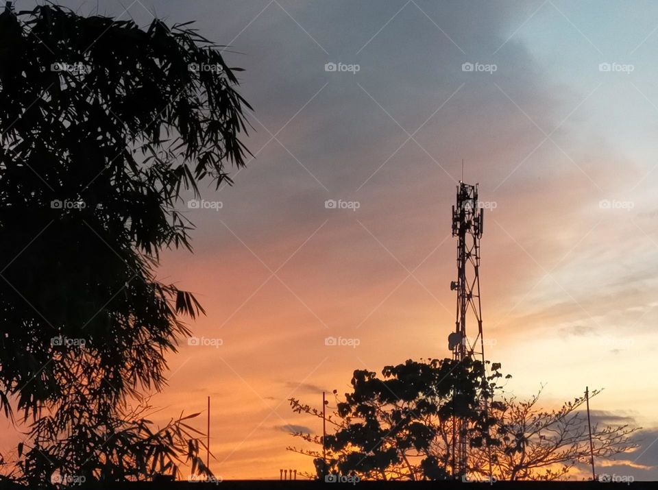 Sunset has a different stories everyday.