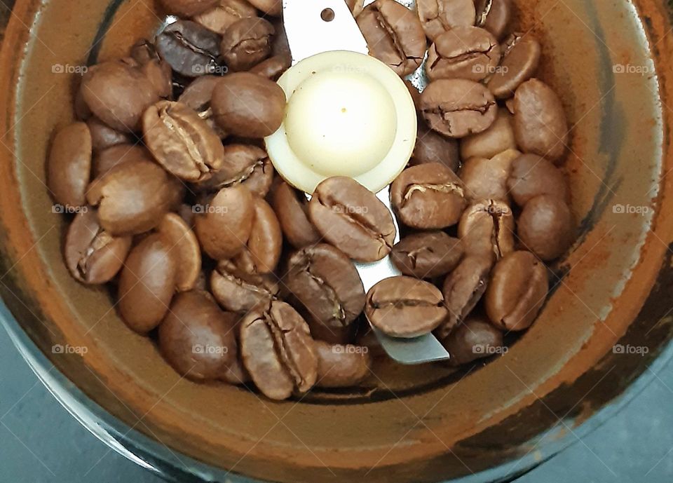 just coffee beans without unnecessary words