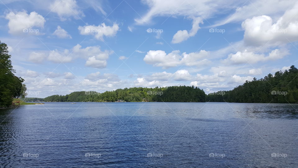 moore lake scenery
